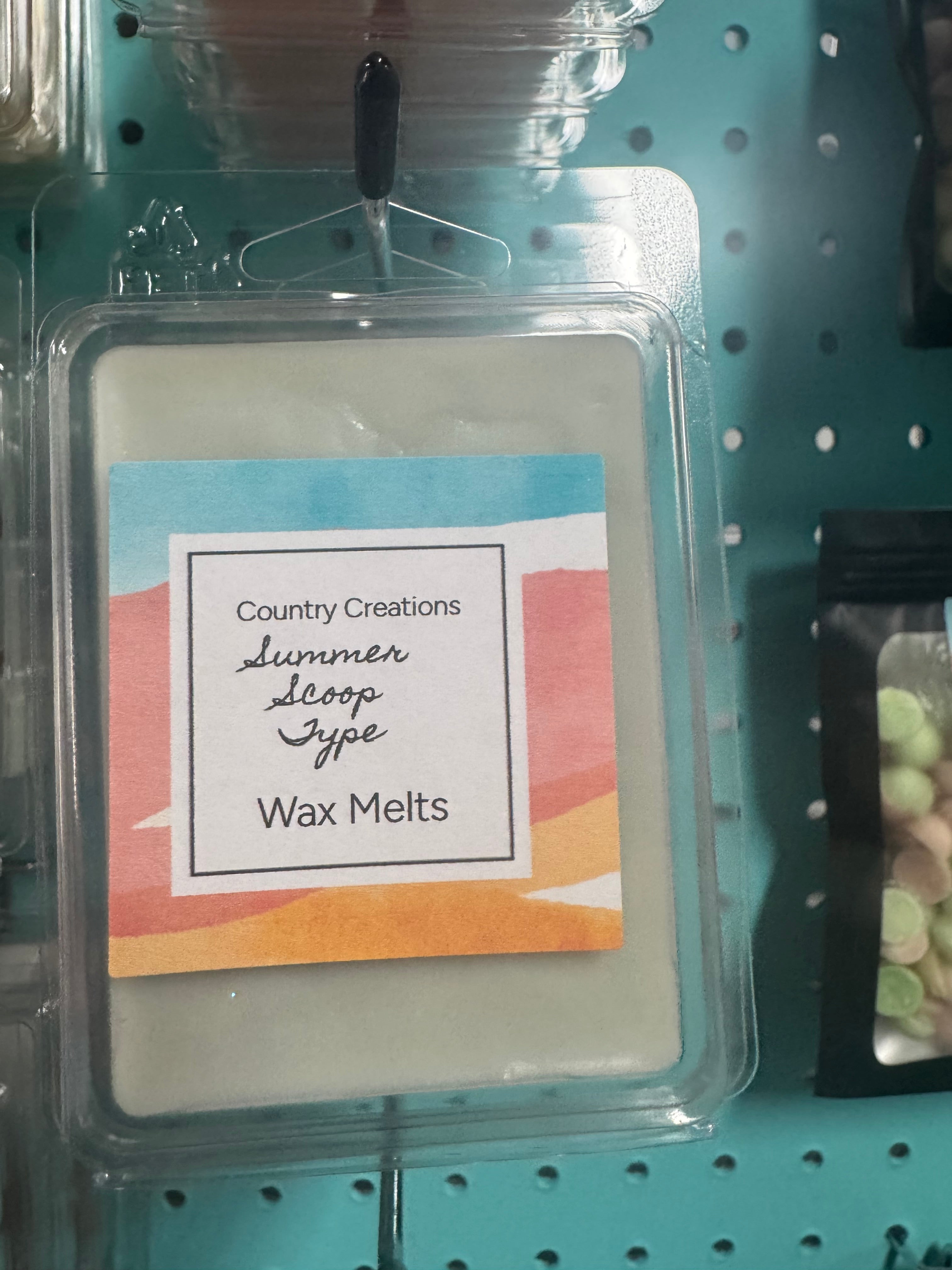 Summer Scoop Type Wax Melts