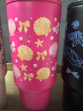 Seashell 40 OZ Tumbler