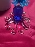 Blue and Pink Octopus
