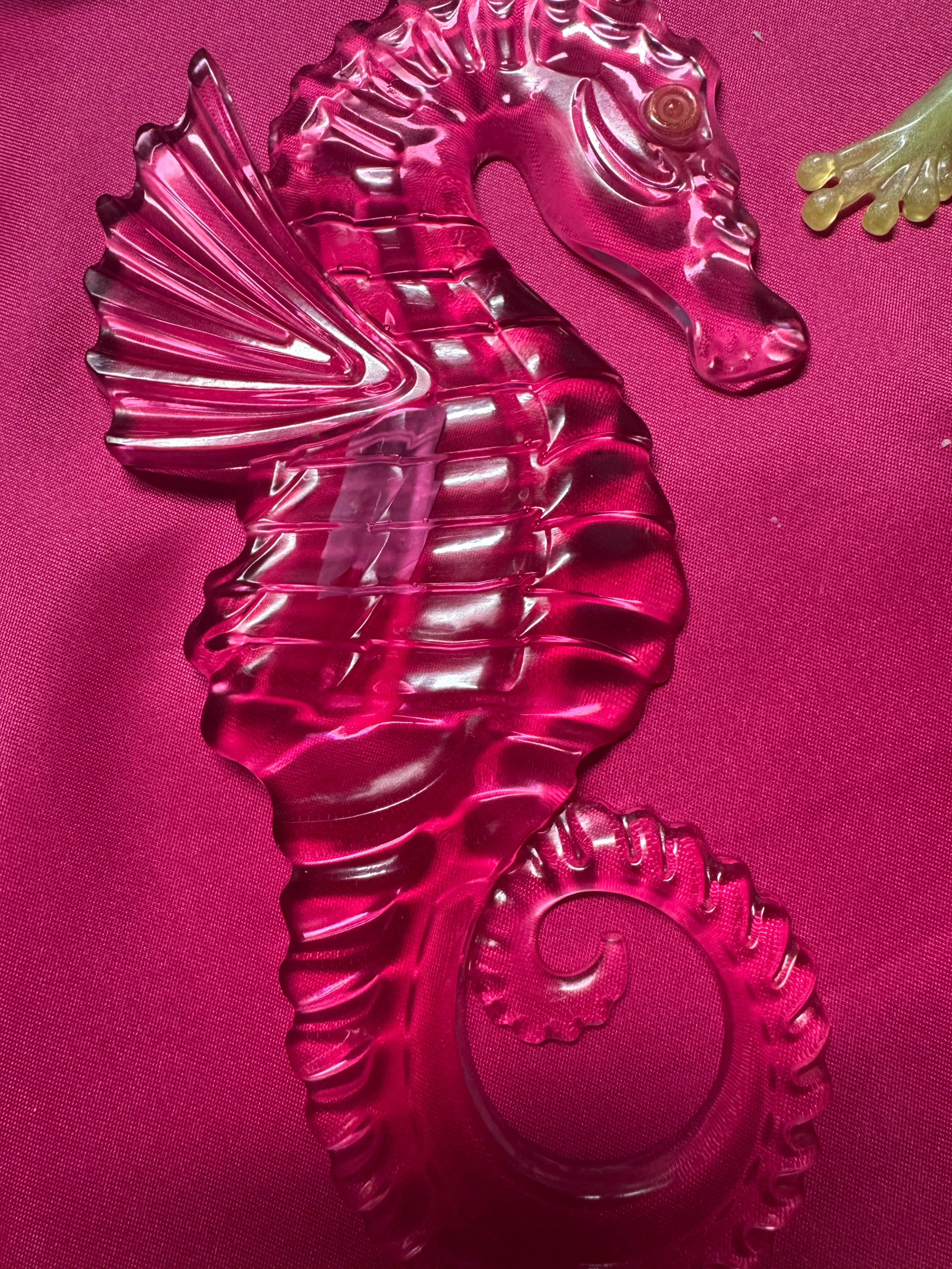 Red Seahorse