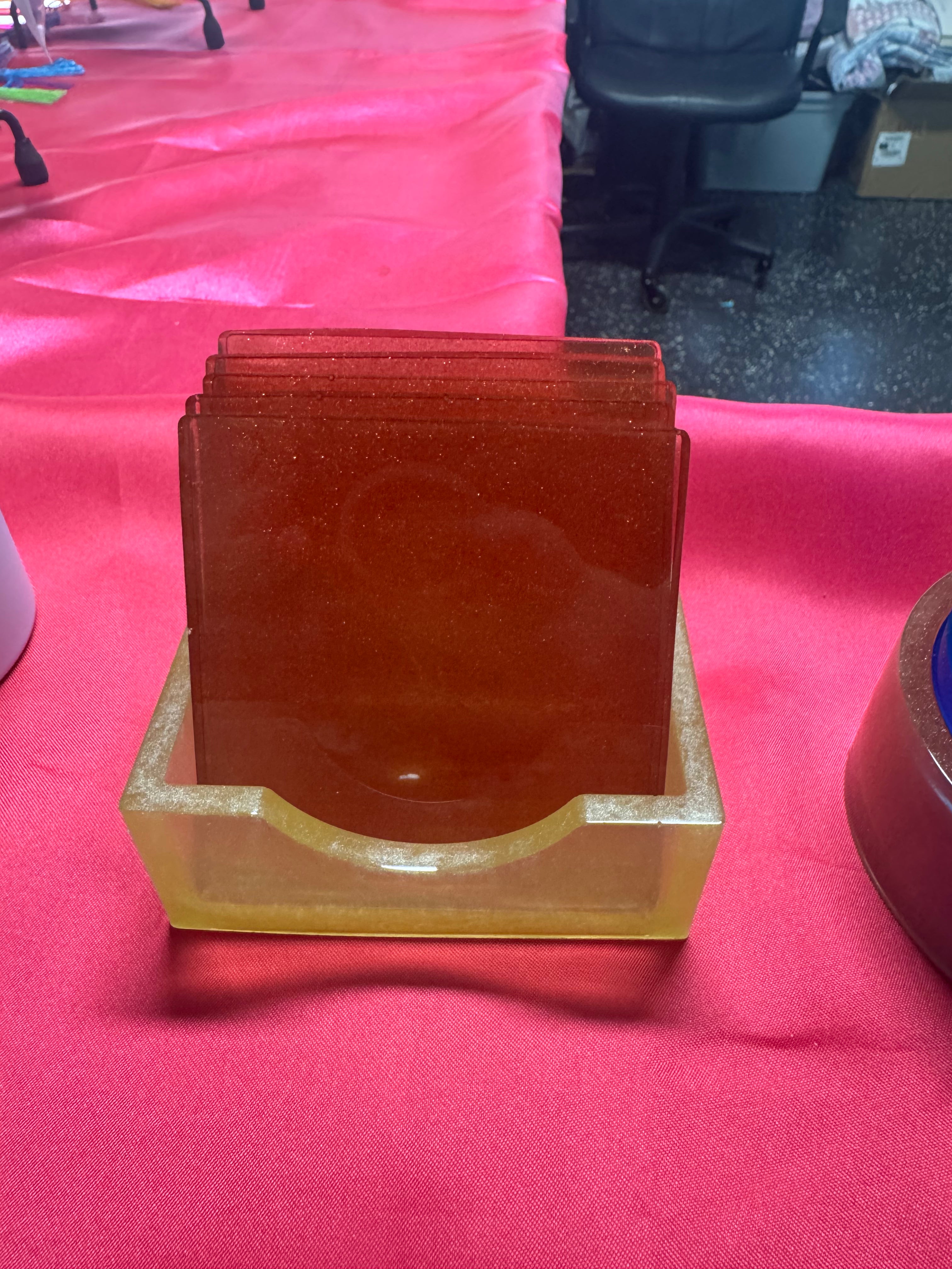 Orange Coasters