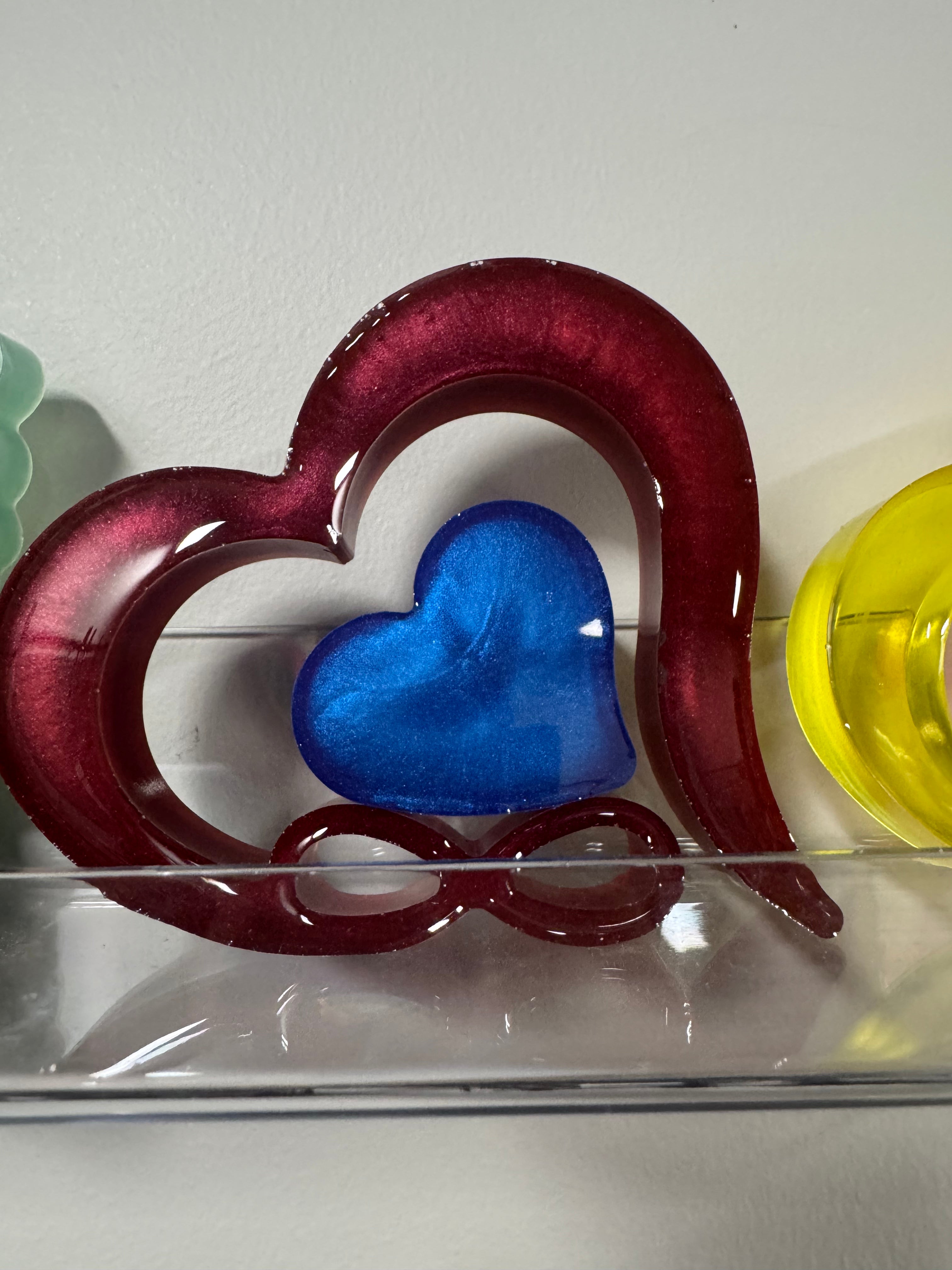 Red and Blue Heart