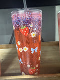 Strawberry 24 oz Snow Globe