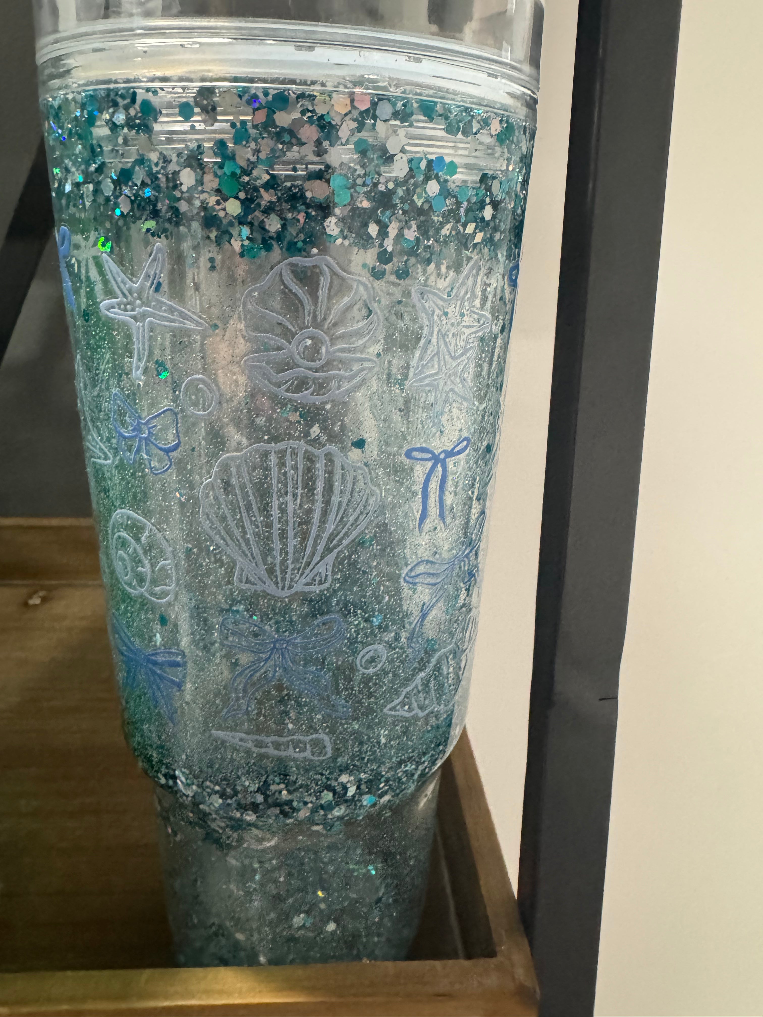 Seashell 40 Oz Tumbler