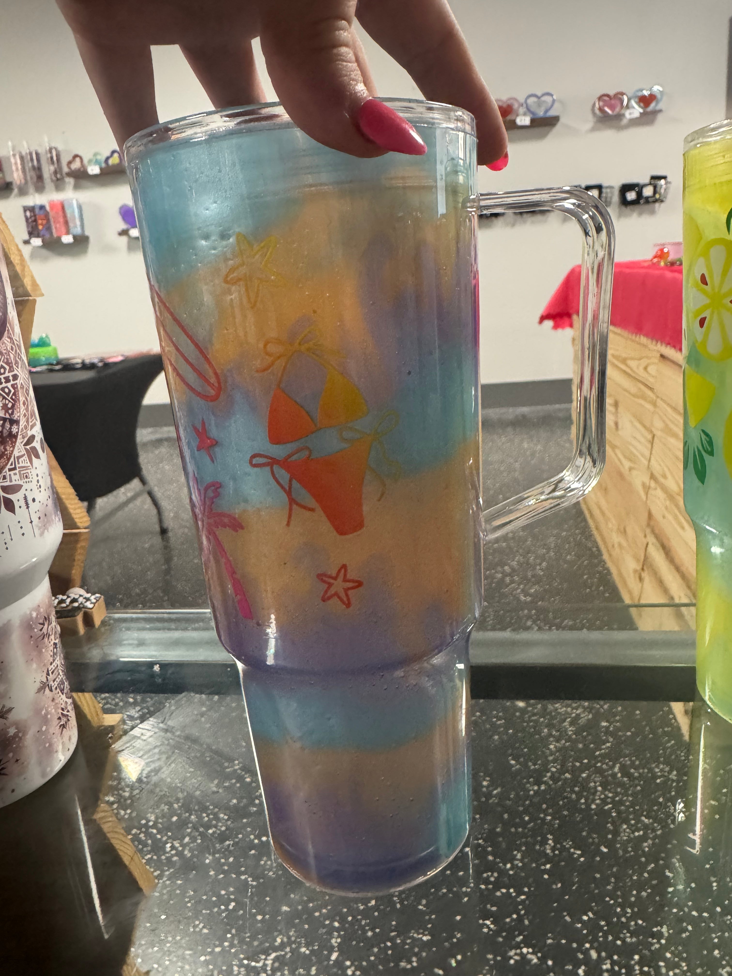 40 Oz Summer Vibes Snow Globe