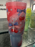 40 Oz Cherry Snow Globe
