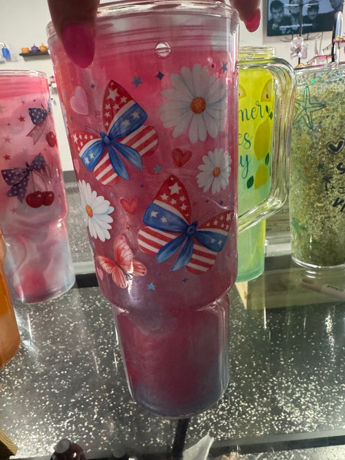 40 Oz Butterfly Snow Globe
