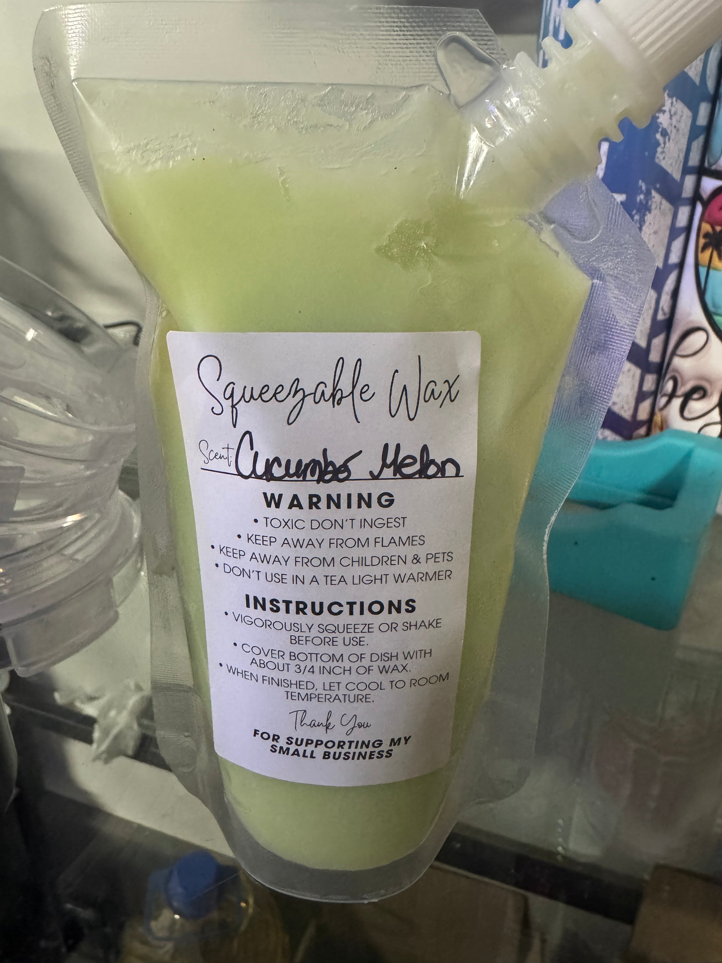 Squeezable Wax