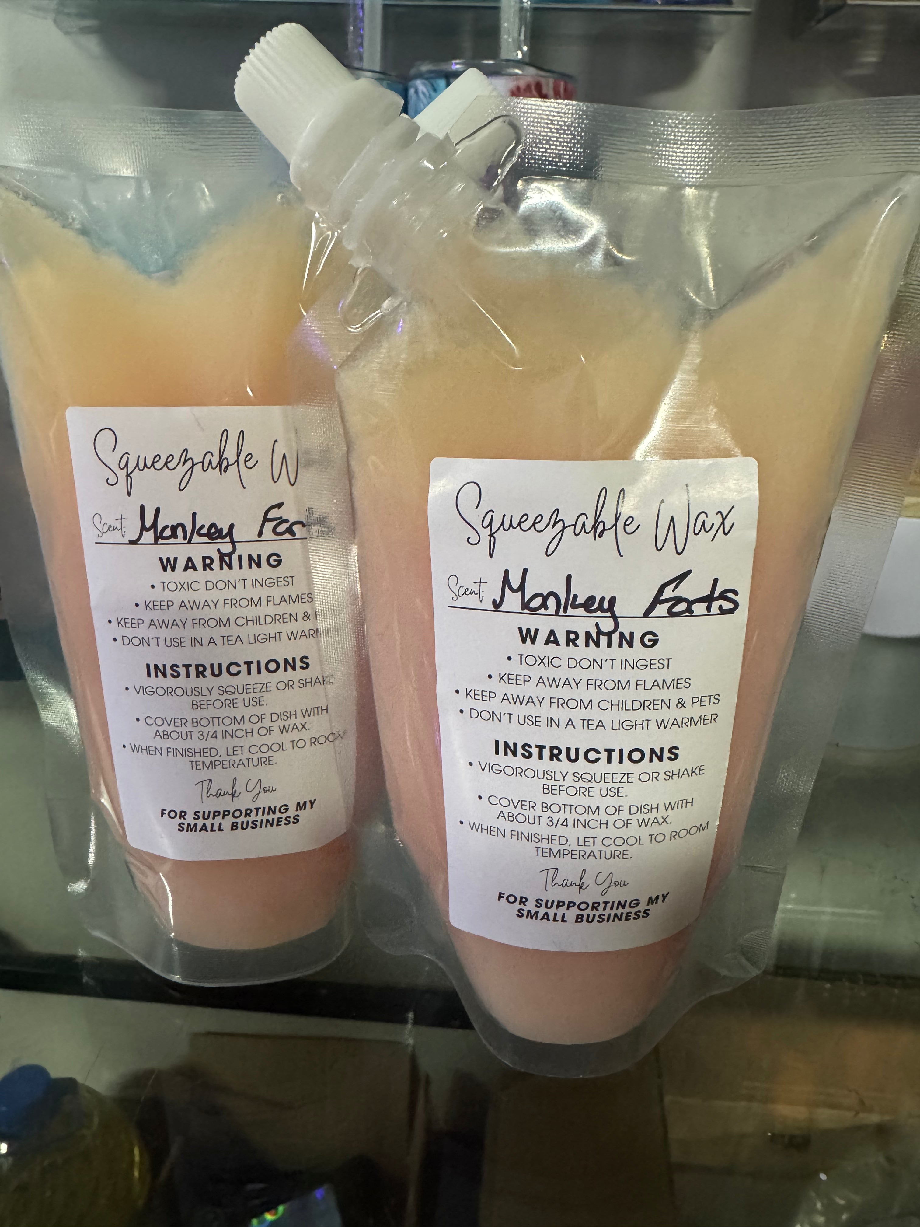 Squeezable Wax
