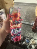Summer Vibes 20 Oz Tumbler