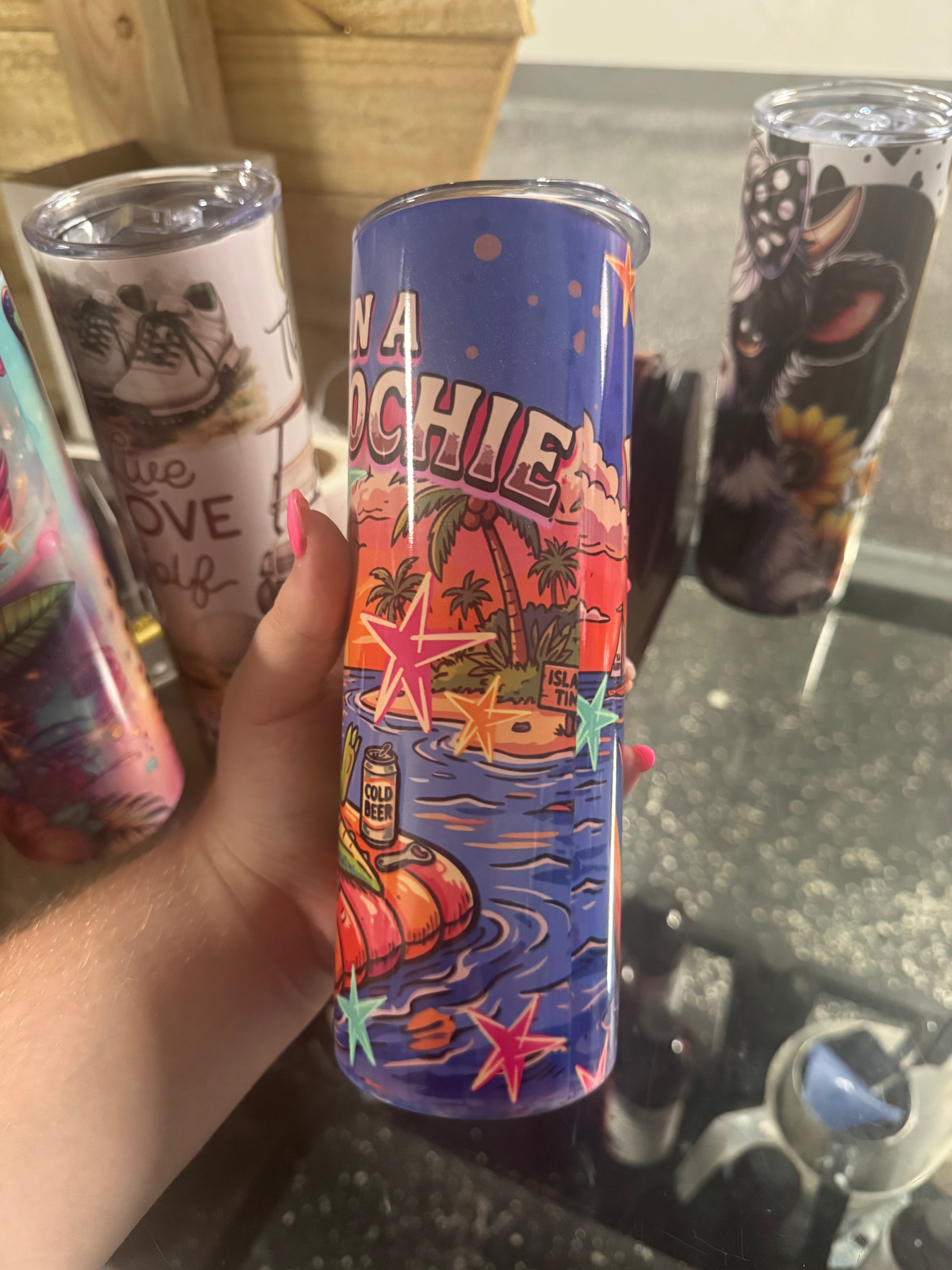 Hotter Then Hoochie Coochie 20 Oz Tumbler